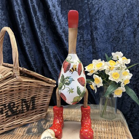 Emma Bridgewater inspired bamboo duck with wellies