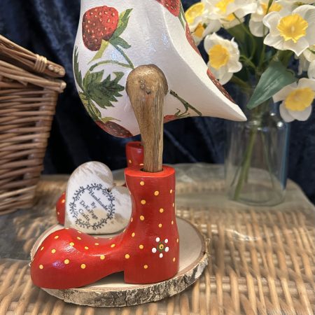 Emma Bridgewater inspired bamboo duck with wellies
