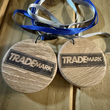 Hand crafted wooden Sip Shield - can cover