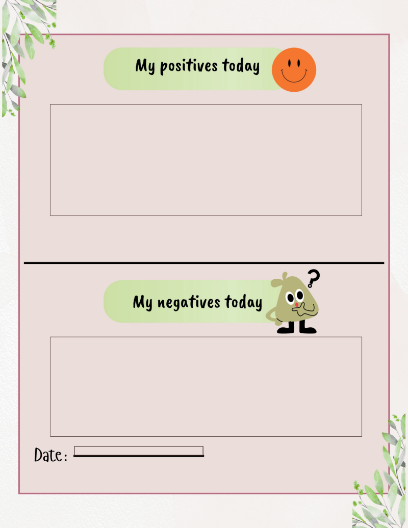 Day Journal - Digital - Fillable