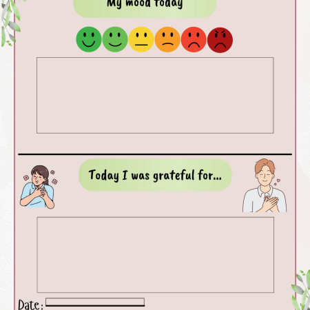 Day Journal - Digital - Fillable