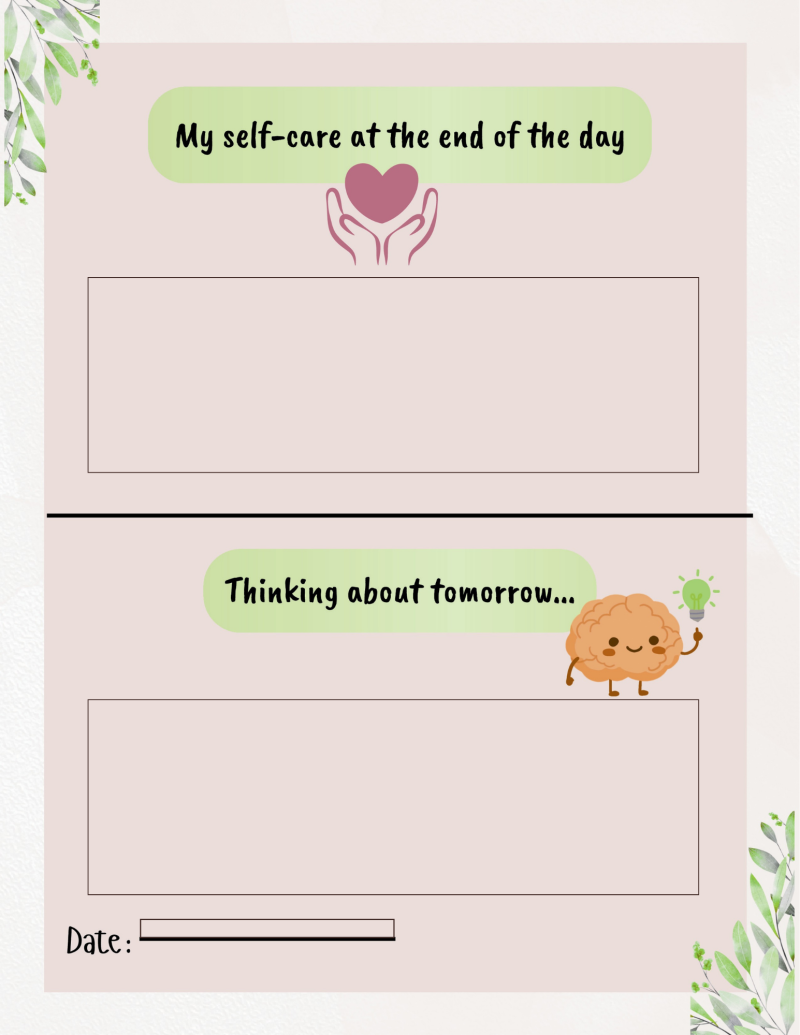 Day Journal - Digital - Fillable