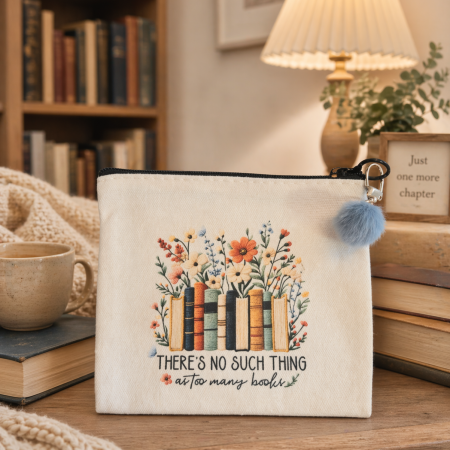 Book Lovers coin purse