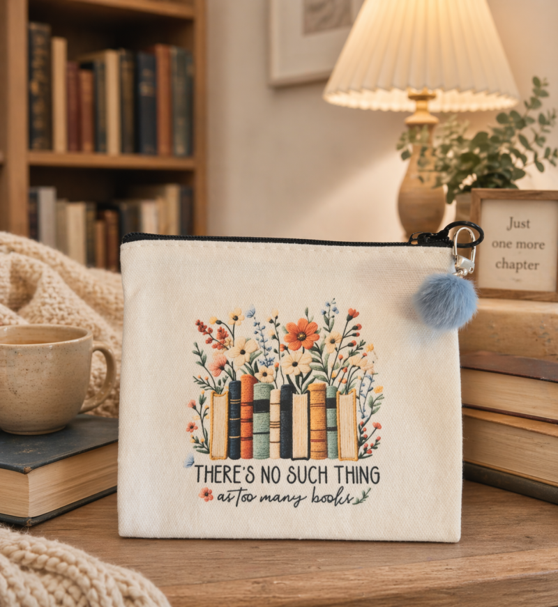 Book Lovers coin purse
