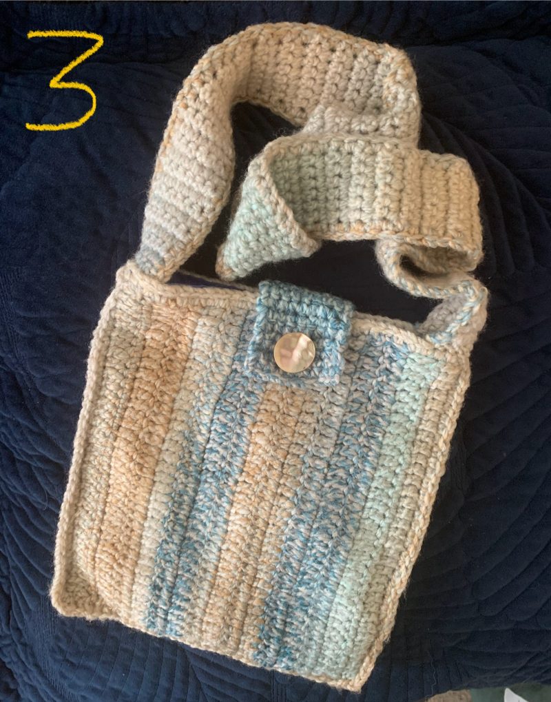 Large cross body bag