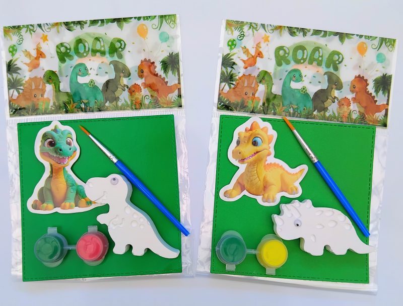 Dinosaur Party Bag Filler, Paint Your Own Plaster Dinosaur, Craft Activity, Dinosaur Gift,Kids Party Activity 🦕 🎨🖌