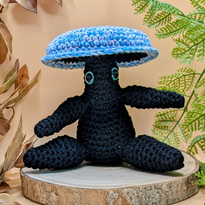 Enchanted Woodland Dark Shroom Wildling figure