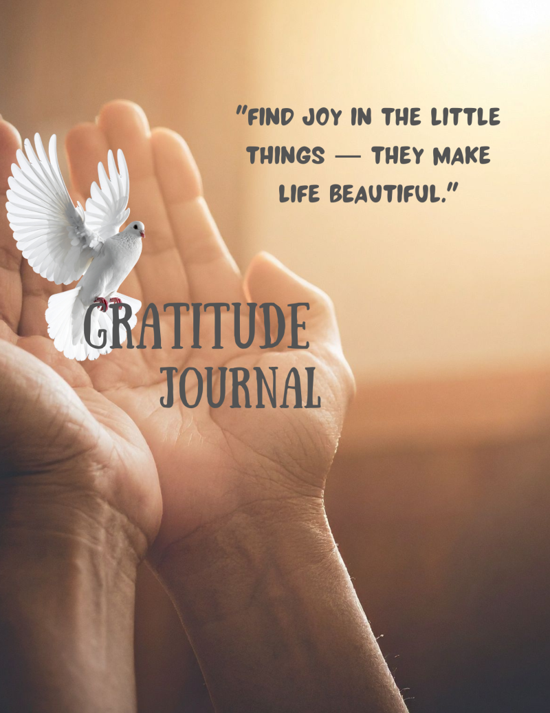 Gratitude Journal - Digital for mobile devices and fillable pdf format