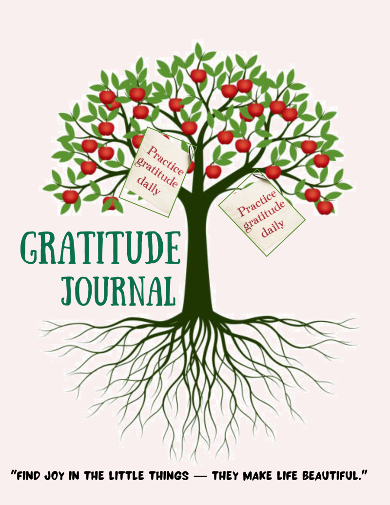 Gratitude Journal - Digital for mobile devices and fillable pdf format