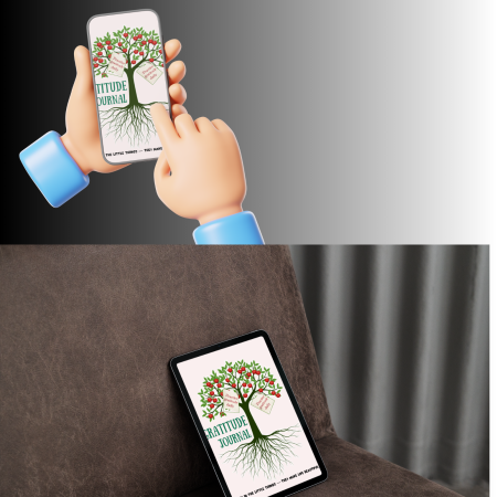 Gratitude Journal - Digital for mobile devices and fillable pdf format