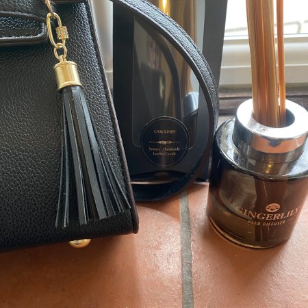 Stunning bag charm/ tassel/keyring with cubic zirconium embelishment