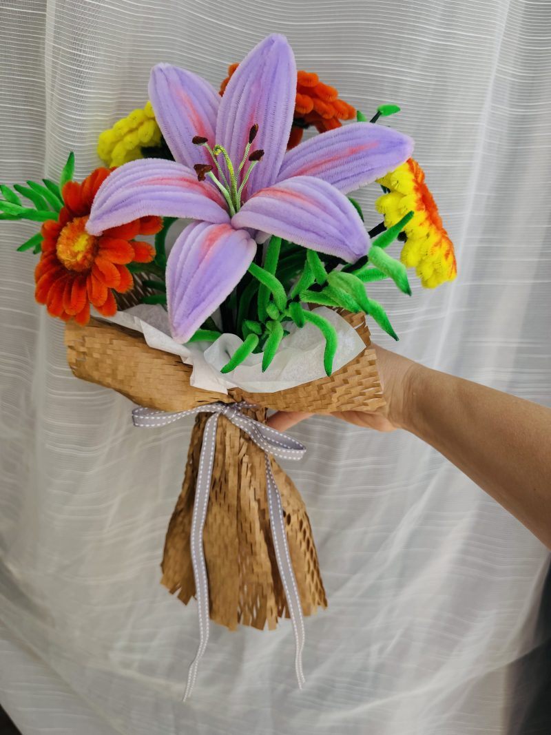 After rain - handmade floral arrangement