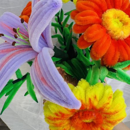 After rain - handmade floral arrangement