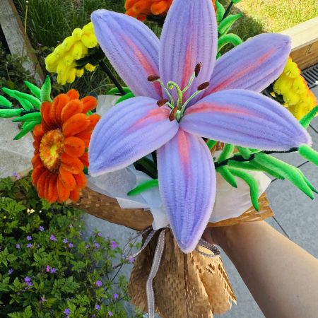 After rain - handmade floral arrangement