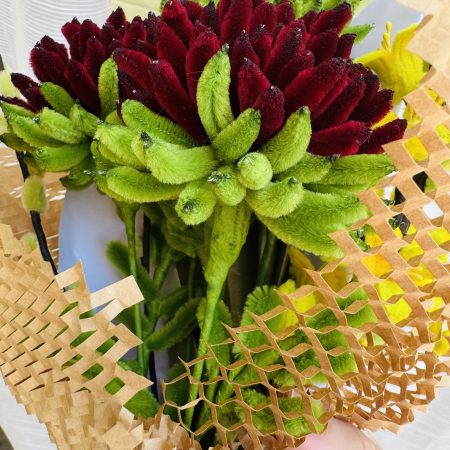 In depth - handmade flower arrangement