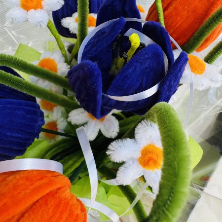 Spring love - handmade flower bouquet