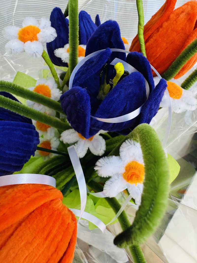 Spring love - handmade flower bouquet