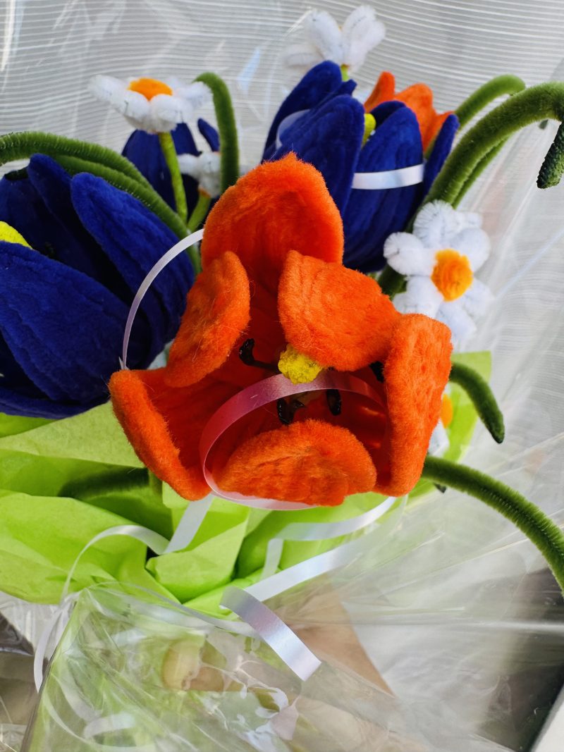 Spring love - handmade flower bouquet