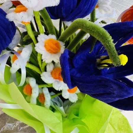 Spring love - handmade flower bouquet
