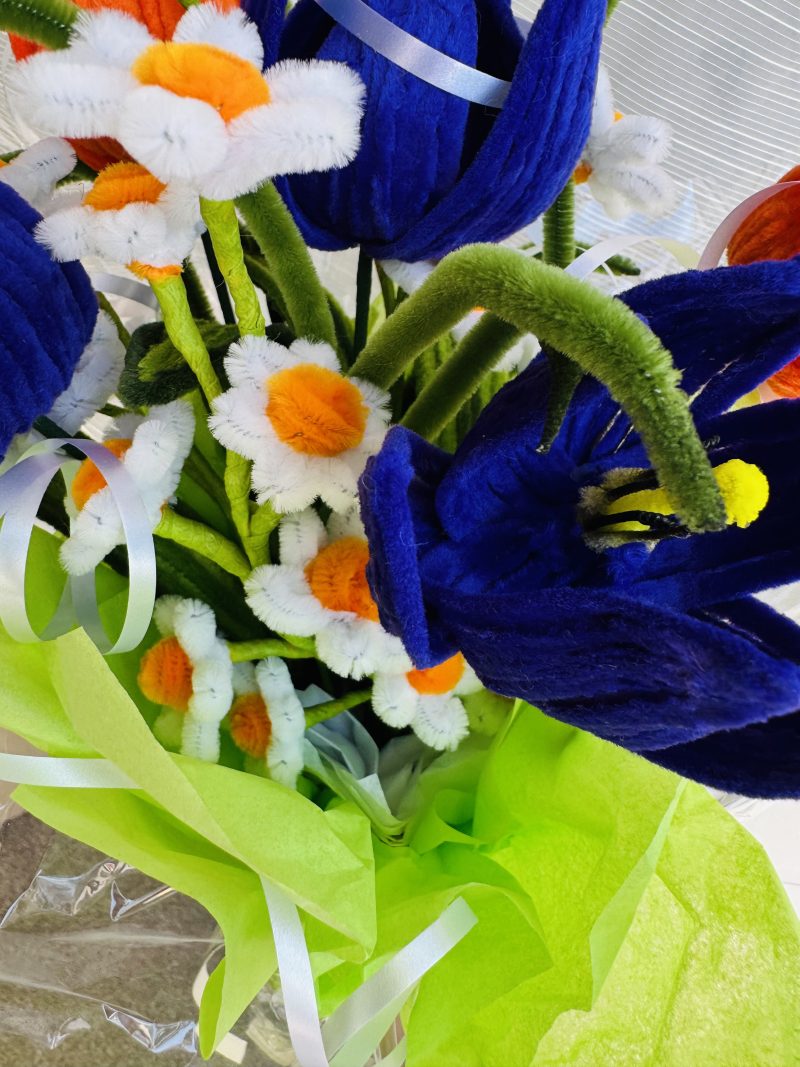 Spring love - handmade flower bouquet