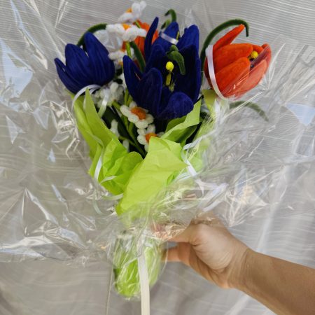 Spring love - handmade flower bouquet