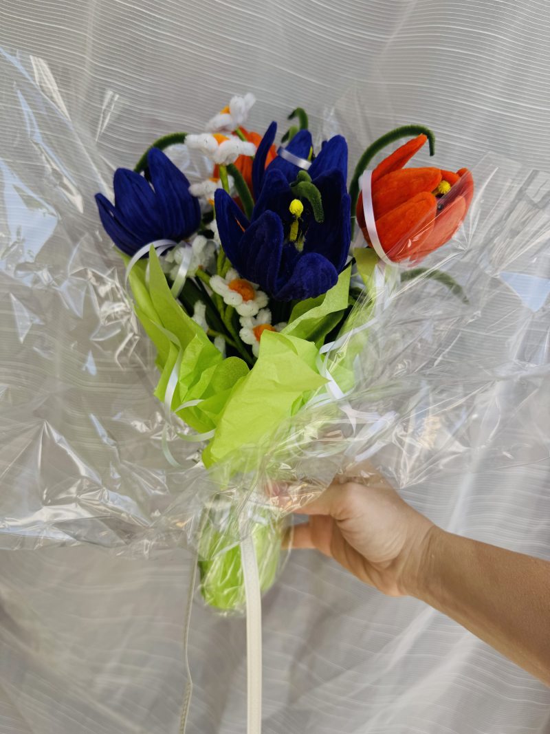 Spring love - handmade flower bouquet