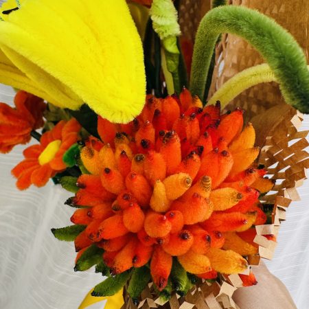 I rise - handmade flower bouquet