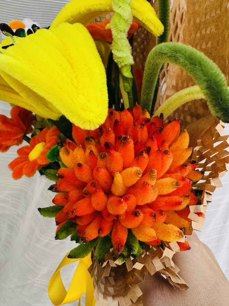 I rise - handmade flower bouquet