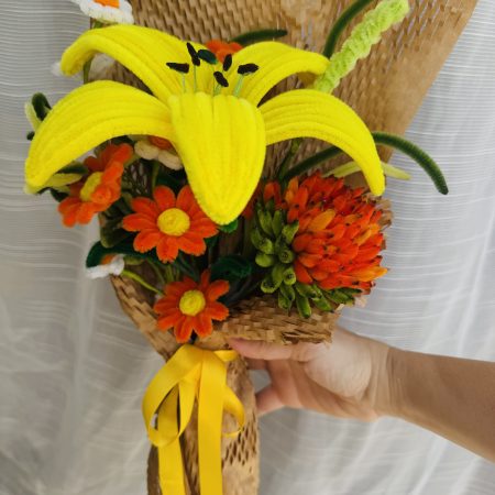 I rise - handmade flower bouquet