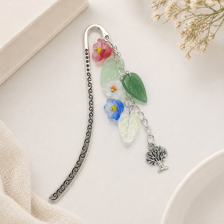 Handmade Flower Bookmarks