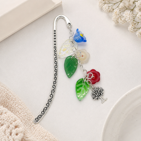 Handmade Flower Bookmarks