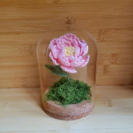 Crochet Flower Dome Collection – Orchid & Peony Edition