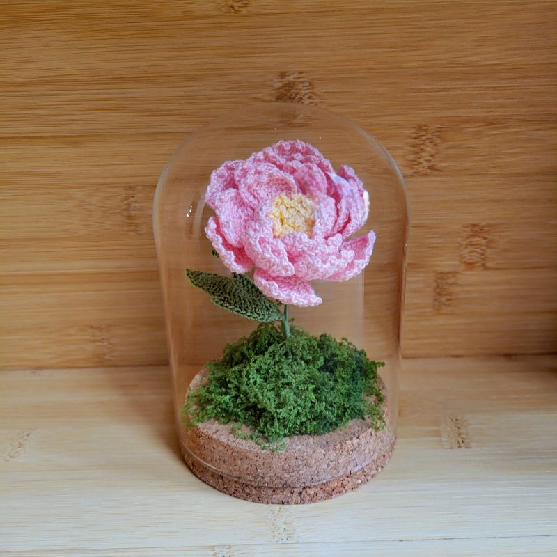 Crochet Flower Dome Collection – Orchid & Peony Edition