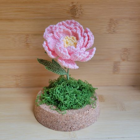 Crochet Flower Dome Collection – Orchid & Peony Edition