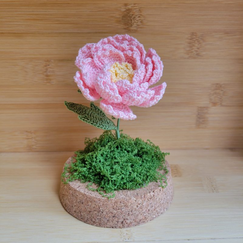 Crochet Flower Dome Collection – Orchid & Peony Edition
