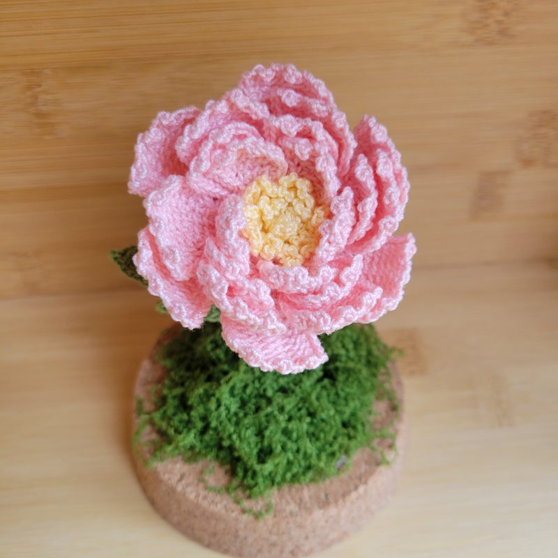 Crochet Flower Dome Collection – Orchid & Peony Edition