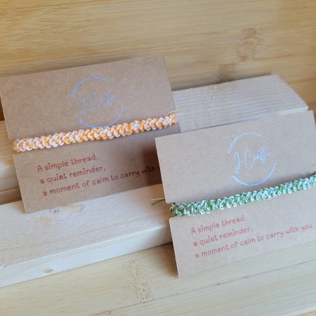 Hand‑Crocheted Calm Thread Bracelet