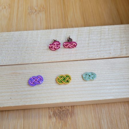 Handcrafted Japanese Mizuhiki Earring Collection