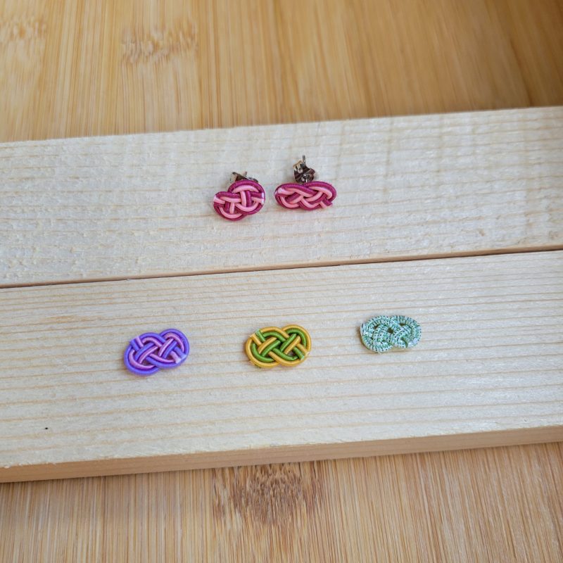 Handcrafted Japanese Mizuhiki Earring Collection