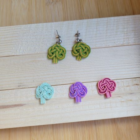 Handcrafted Japanese Mizuhiki Earring Collection