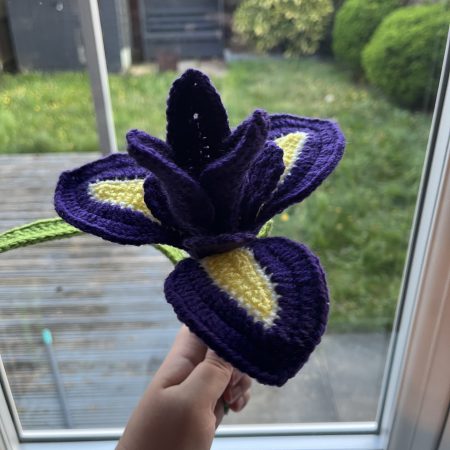 Handmade crochet flowers