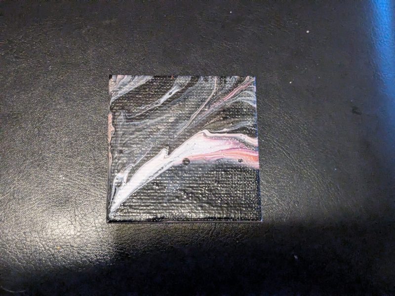 Galaxy Acrylic Pour Magnets