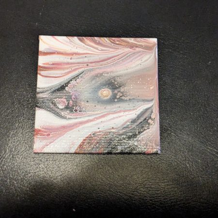 Galaxy Acrylic Pour Magnets