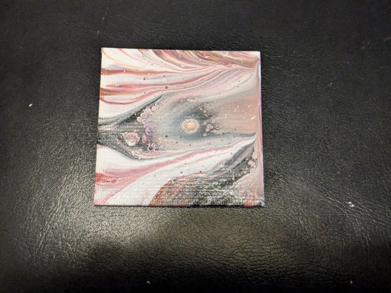 Galaxy Acrylic Pour Magnets