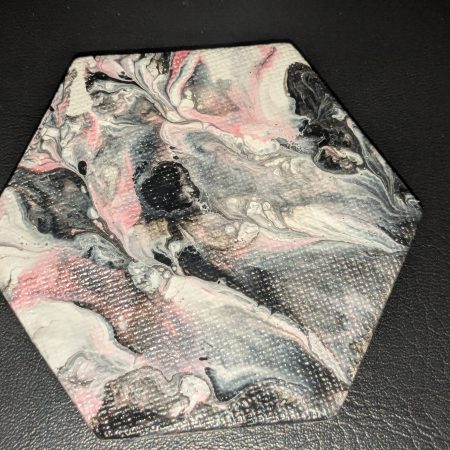 Galaxy Acrylic Pour Magnets