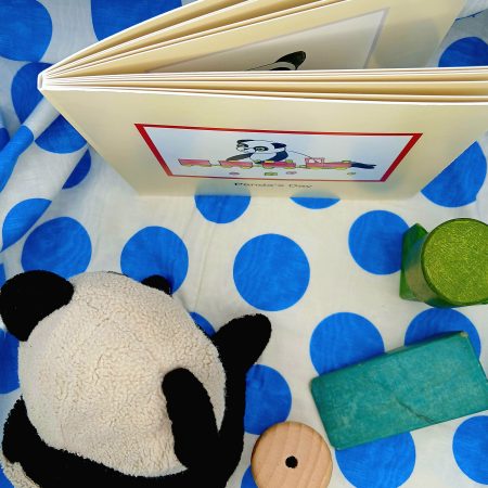 Panda's Day small children's board book self published