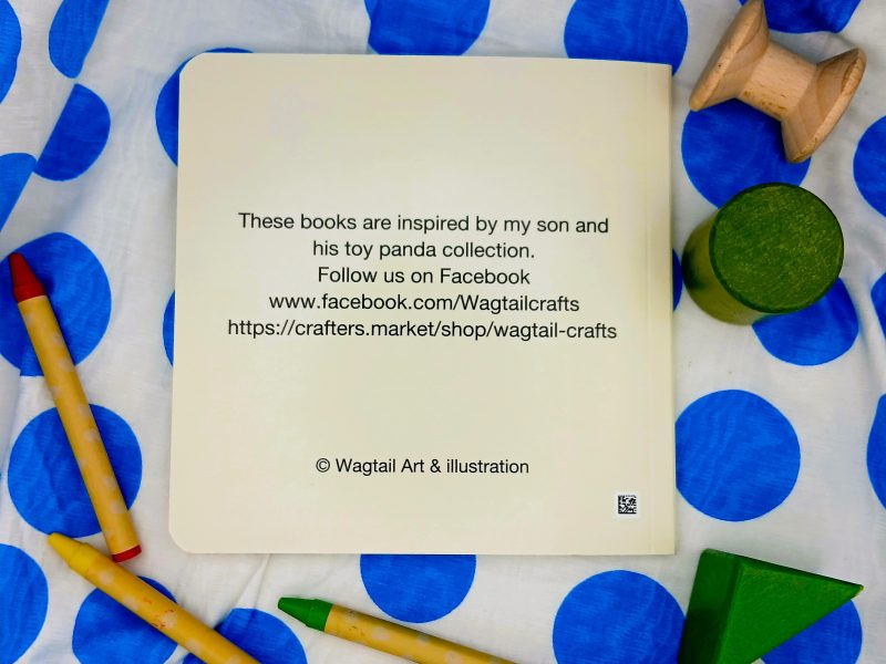 Panda's Day small children's board book self published