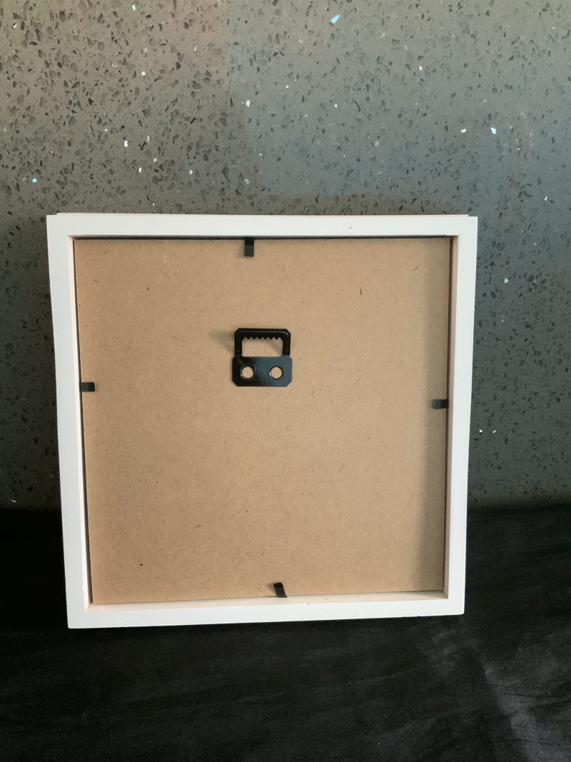 Love you mum Paper flower box frame