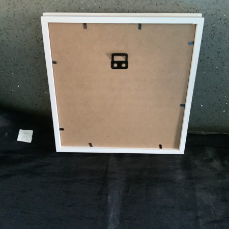 Red paper flower heart with butterflies