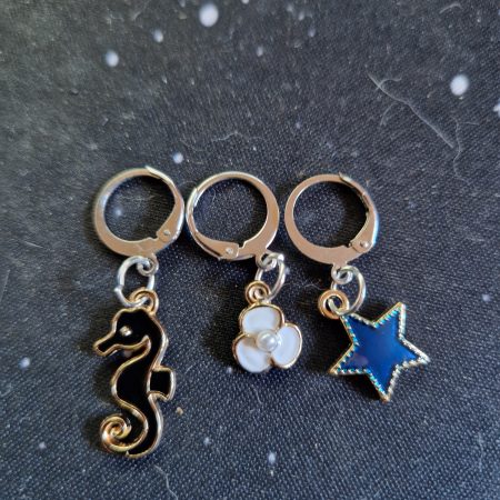 Set of 3 Stitch Markers